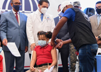 RD vacuna a más de 17 mil menores de 5 a 11 años en primeros dos días de la jornada