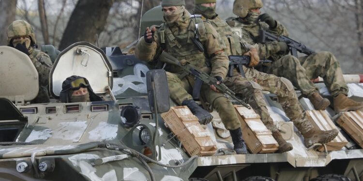 El Ejército de Rusia entra en la ciudad ucraniana de Jersón