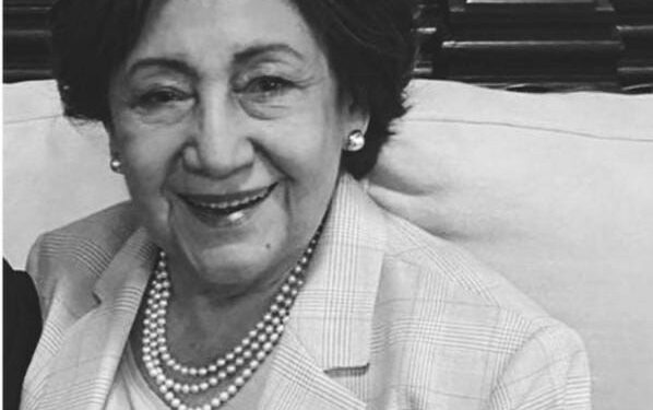 PRD lamenta el fallecimiento de doña Rosa Gómez de Mejía