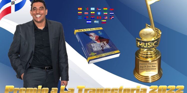 Jorge de Jesús Núñez García Periodista del Año en premios Hispanos Al Talento Latino