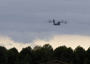 El quinto avión español con material ofensivo para Ucrania llega a su destino