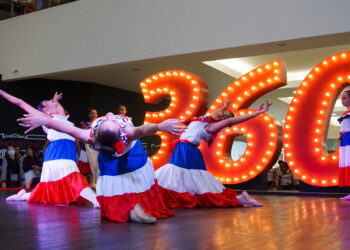 Galería 360 celebra la independencia nacional con espectáculo de danza