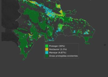 República Dominicana crea su primer mapa de la naturaleza para las personas y el planeta