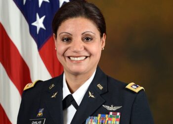 Marisol Chalas nuevamente hace historia militar
