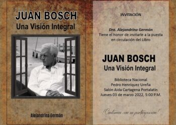 Juan Bosch: Una visión Integral circulará a partir de mañana