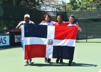 Dominicana campeón de los torneos JDC y BJK de la Copa Davis Junior