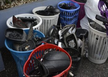 Ocupan en Villa Juana más de 10,000 mil unidades de piezas de vehículos robadas