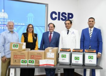Brasil dona más de un millón de vacunas a República Dominicana