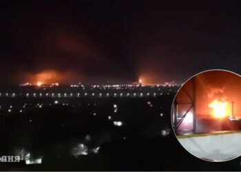 Registrado un incendio en un depósito de petróleo en la región rusa de Briansk