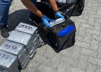 Incautan otros 180 paquetes de presunta cocaína en Puerto Caucedo