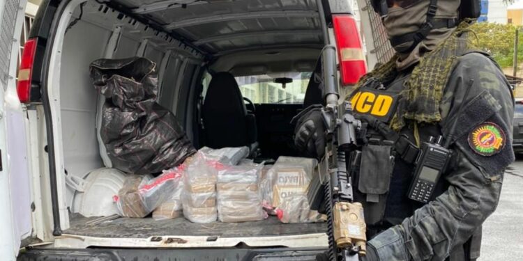 DNCD frustra envió a Bélgica de 140 paquetes presumiblemente de cocaína