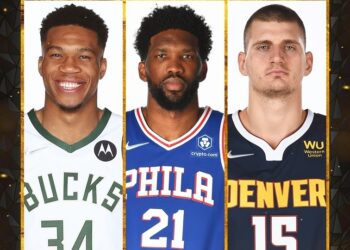 Tres extranjeros: Jokic, Embiid y Antetokounmpo, finalistas a MVP de la NBA 2021-22