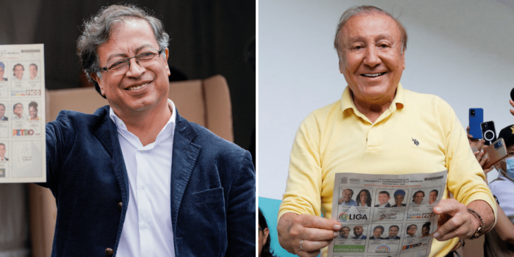 Hernández da la sorpresa y se disputará la presidencia de Colombia con Petro en segunda vuelta