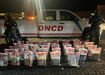 DNCD frustra envío de 223 paquetes de presunta cocaína a Bélgica