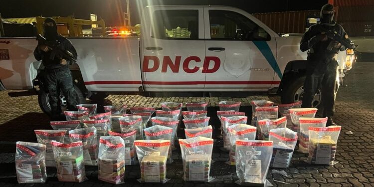 DNCD frustra envío de 223 paquetes de presunta cocaína a Bélgica