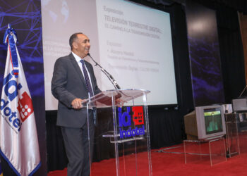 Indotel presentó la primera transmisión de televisión digital en el país