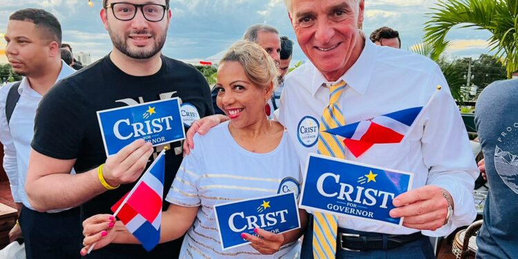 Ex gobernador FL envía efusivo saludo a RD