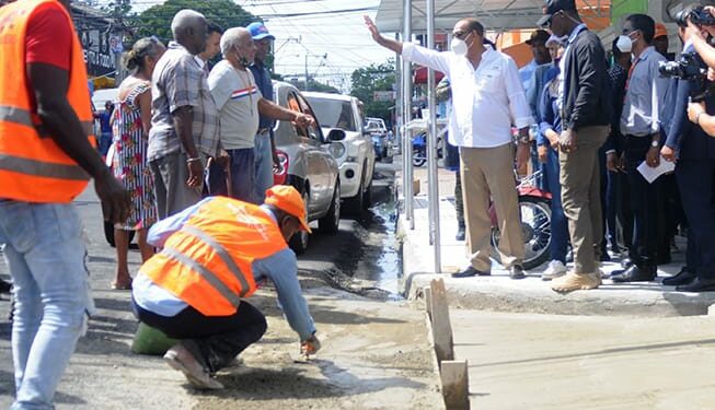 Gobierno lleva programa Obras Públicas en mi barrio en Ensanche Espaillat