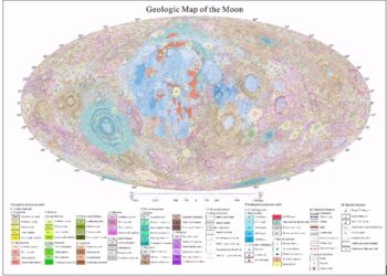 China presenta el mapa geológico más completo de la Luna