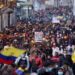 Protestas de indígenas preocupan al alto mando militar de Ecuador
