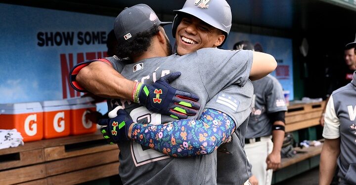 Juan Soto pega cuadrangular 13 en Grandes Ligas