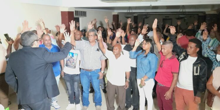 El Partido MODA juramenta su dirección  municipal en Santo Domingo Norte