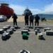 Autoridades interceptan lancha con 565 paquetes presumiblemente de cocaína