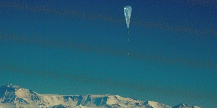 Una flota de globos detecta terremotos desde la estratosfera