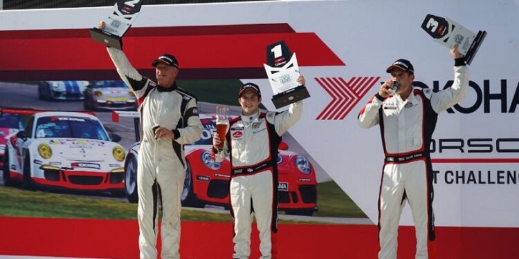 Jimmy Llibre obtiene doble victoria en Porsche Sprint Challenge en Road América