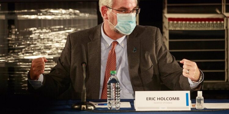 Aterriza en Taiwán el gobernador del estado nortemaericano de Indiana 