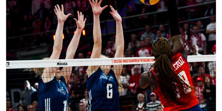 RD a la cabeza del Grupo B del Mundial de Voleibol femenino