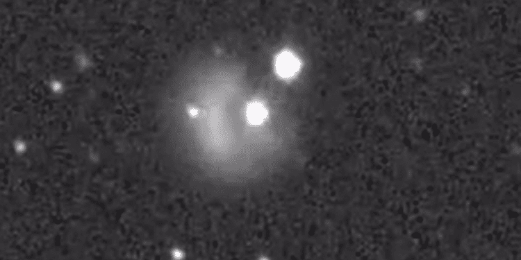Primera imagen vía telescopio del impacto de DART contra un asteroide