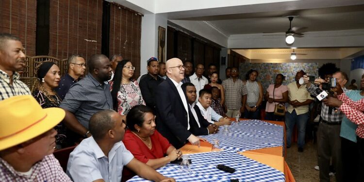 Domínguez Brito se proclama garante de la unidad y triunfo del PLD en el 2024.