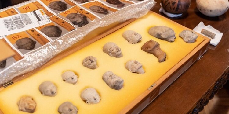 EEUU devuelve a Colombia 274 piezas arqueológicas