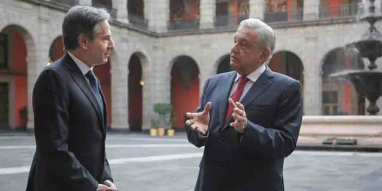 López Obrador recibirá al secretario de Estado de EEUU Antony Blinken