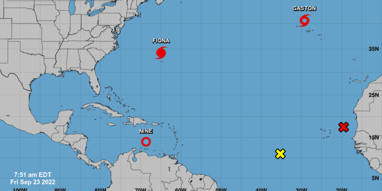 Un nuevo fenómeno tropical se mueve en aguas del mar Caribe