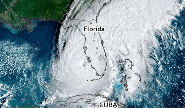 Violento paso de huracán Ian eleva a 45 los muertos en Florida