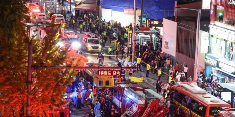 Tragedia en Seúl durante la celebración de fiesta de Halloween