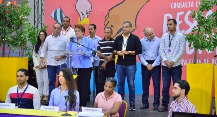 Alejandrina revela el tiempo que toma participar en la consulta del PLD