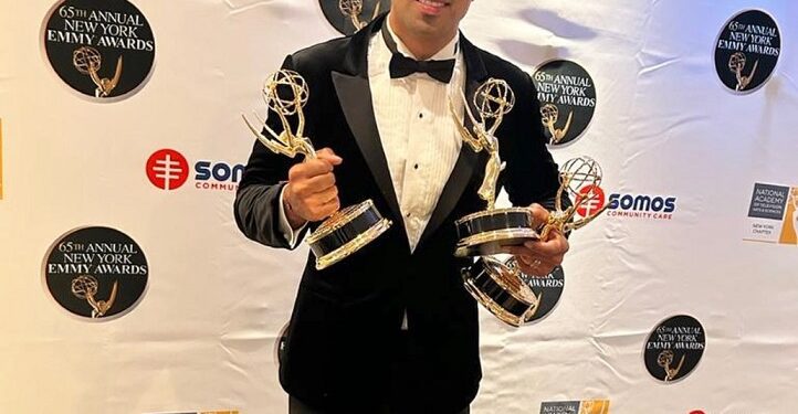 El dominicano Eliecer Marte reconocido con 4 premios Emmy