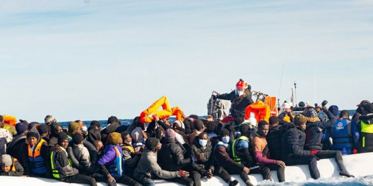 Más de 5600 migrantes hacia Europa han muerto desde 2021