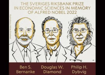 Premio Nobel de Economía 2022 otorgado a tres economistas