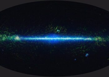 La NASA toma un 'time-lapse' de 12 años de todo el cielo