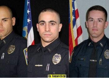 En últimas horas asesinan tres policías en EUA y ocho heridos