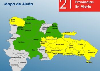 Lo que traen los informes de ONAMETy el COE para este sábado