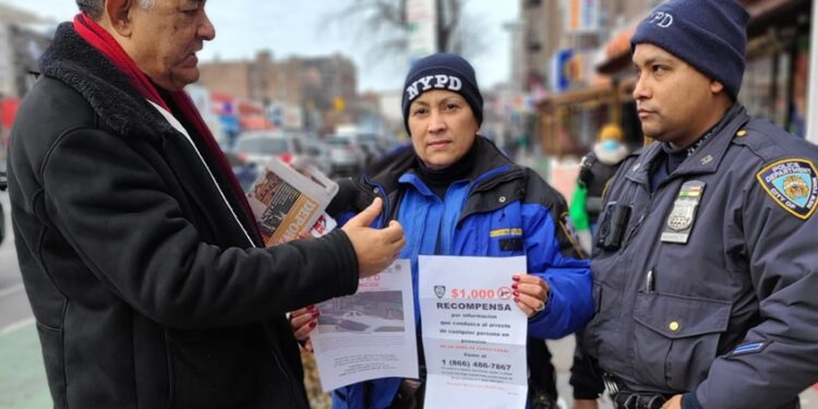 Policía NY ofrece recompensa detrás de pistolero mató dominicana Alto Manhattan