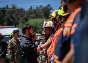 Boric, sobre el incendio en Viña del Mar: "De haber intencionalidad, vamos a mover cielo, mar y tierra"