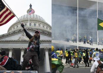 Caos y destrucción provocan bolsonaristas durante asalto en Brasil