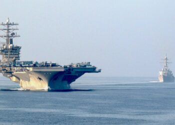 La Marina de EEUU despliega portaaviones en el mar de China Meridional