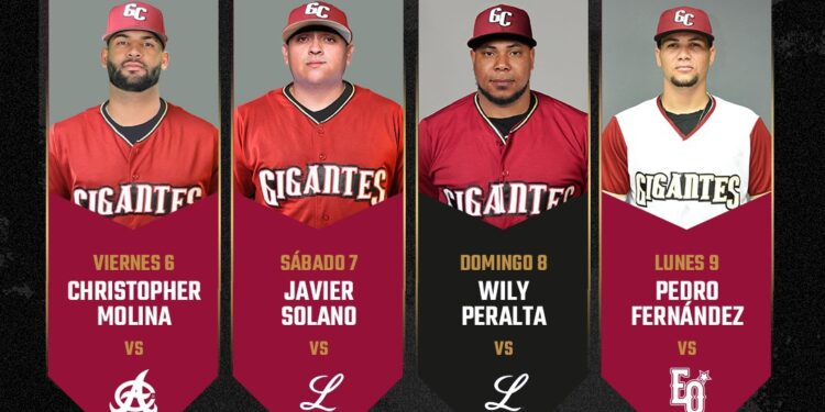 Los Gigantes envalentonados van hoy de nuevo contra las Águilas